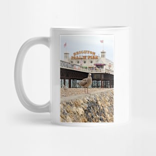 Seagull and Palace Pier Mug